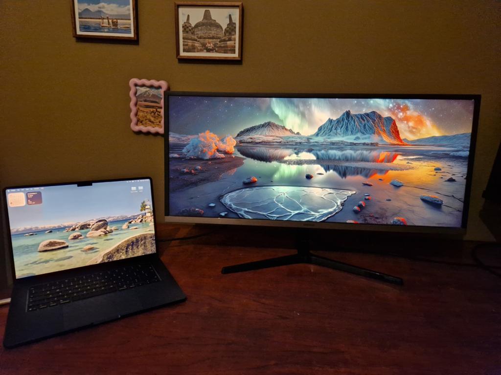 Samsung 34 inch - goede staat, Computers en Software, Monitoren, Zo goed als nieuw, 61 t/m 100 Hz, DisplayPort, HDMI, Gaming, Ultrawide