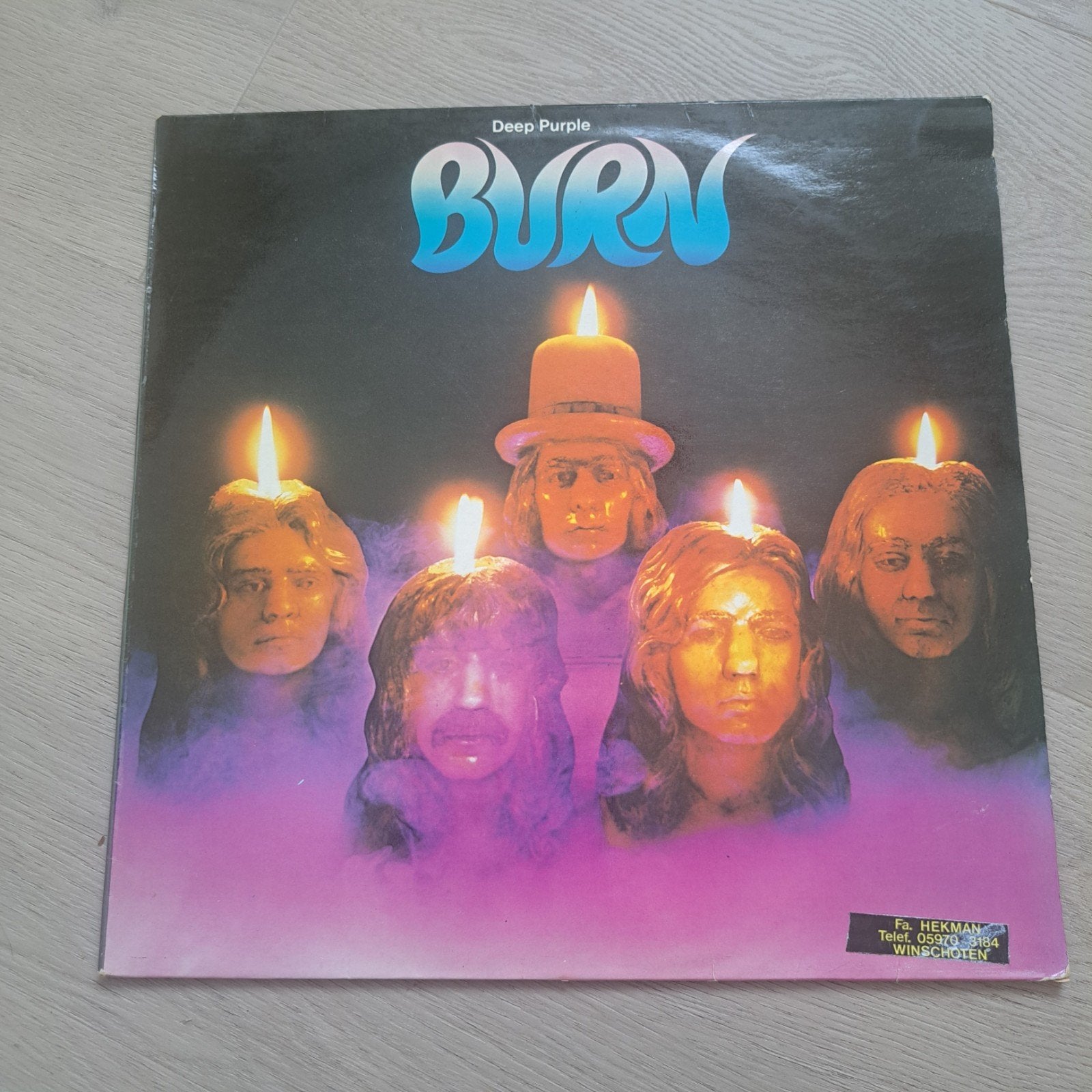 Deep Purple - Burn (LP, 1974, Nederland), Ophalen of Verzenden, Gebruikt
