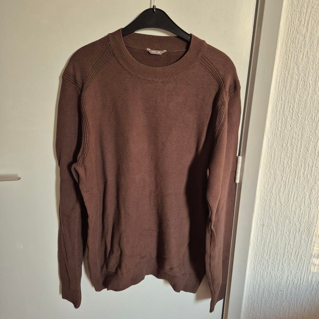 Nieuwe bruine HEMA heren trui - Maat XXL, Kleding | Heren, Truien en Vesten, Bruin, Nieuw, Overige maten, Ophalen of Verzenden