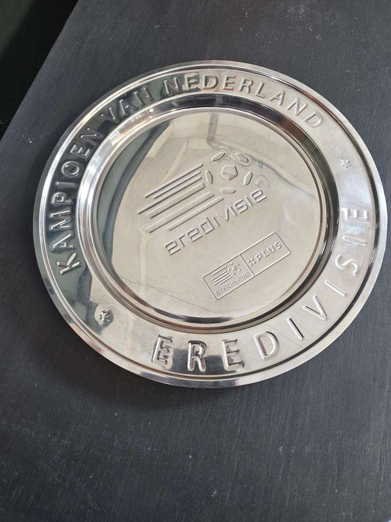 Eredivisie Kampioen van Nederland Schaal - Voetbal, Ophalen of Verzenden, Gebruikt, Overige binnenlandse clubs, Overige typen