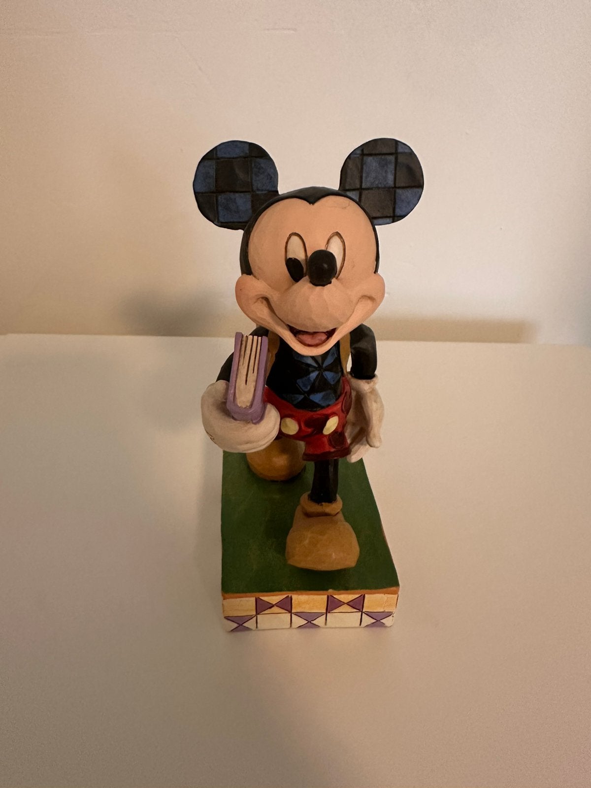 Disney Traditions Mickey Mouse Back to School, Verzamelen, Ophalen of Verzenden, Mickey Mouse, Zo goed als nieuw, Beeldje of Figuurtje