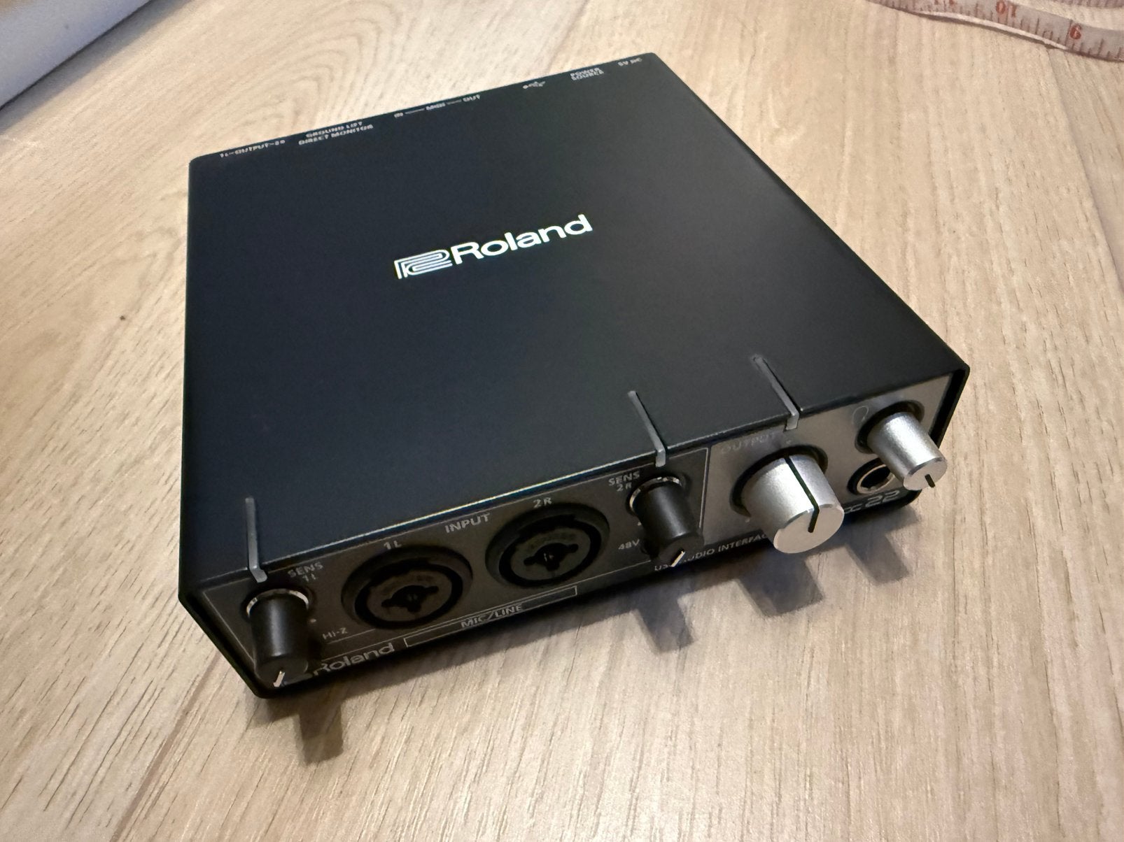 Roland Rubix 22 Audio Interface met MIDI- en USB-kabel, Ophalen of Verzenden, Zo goed als nieuw