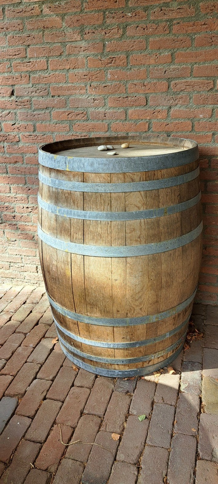 Houten (regen) ton, 150 liter of meer, Ophalen, Gebruikt, Hout