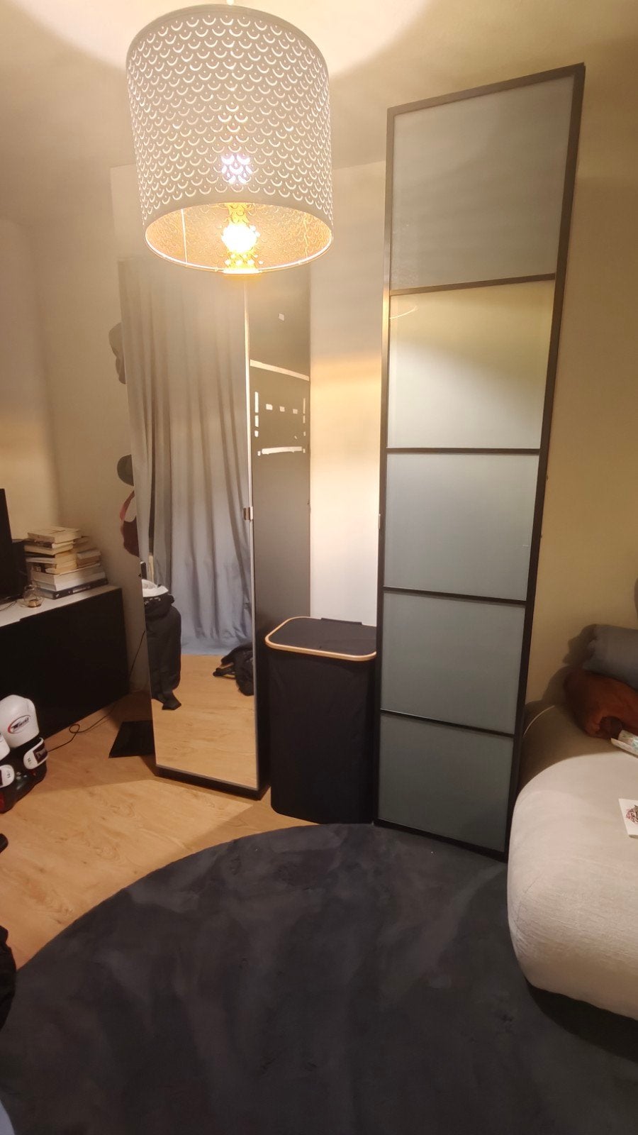 IKEA Pax kledingkast met spiegeldeur en glazen deuren, Huis en Inrichting, Ophalen, Met deur(en), Gebruikt, 100 tot 150 cm