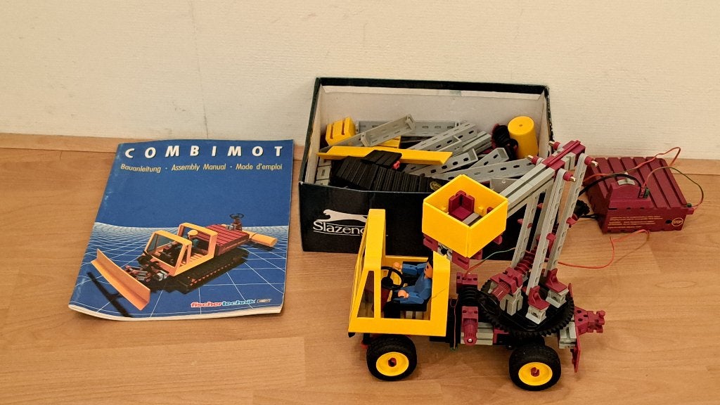 Fischer Technik Combimot - 30340 - Combimot, Kinderen en Baby's, Speelgoed | Educatief en Creatief, Ophalen of Verzenden, Gebruikt