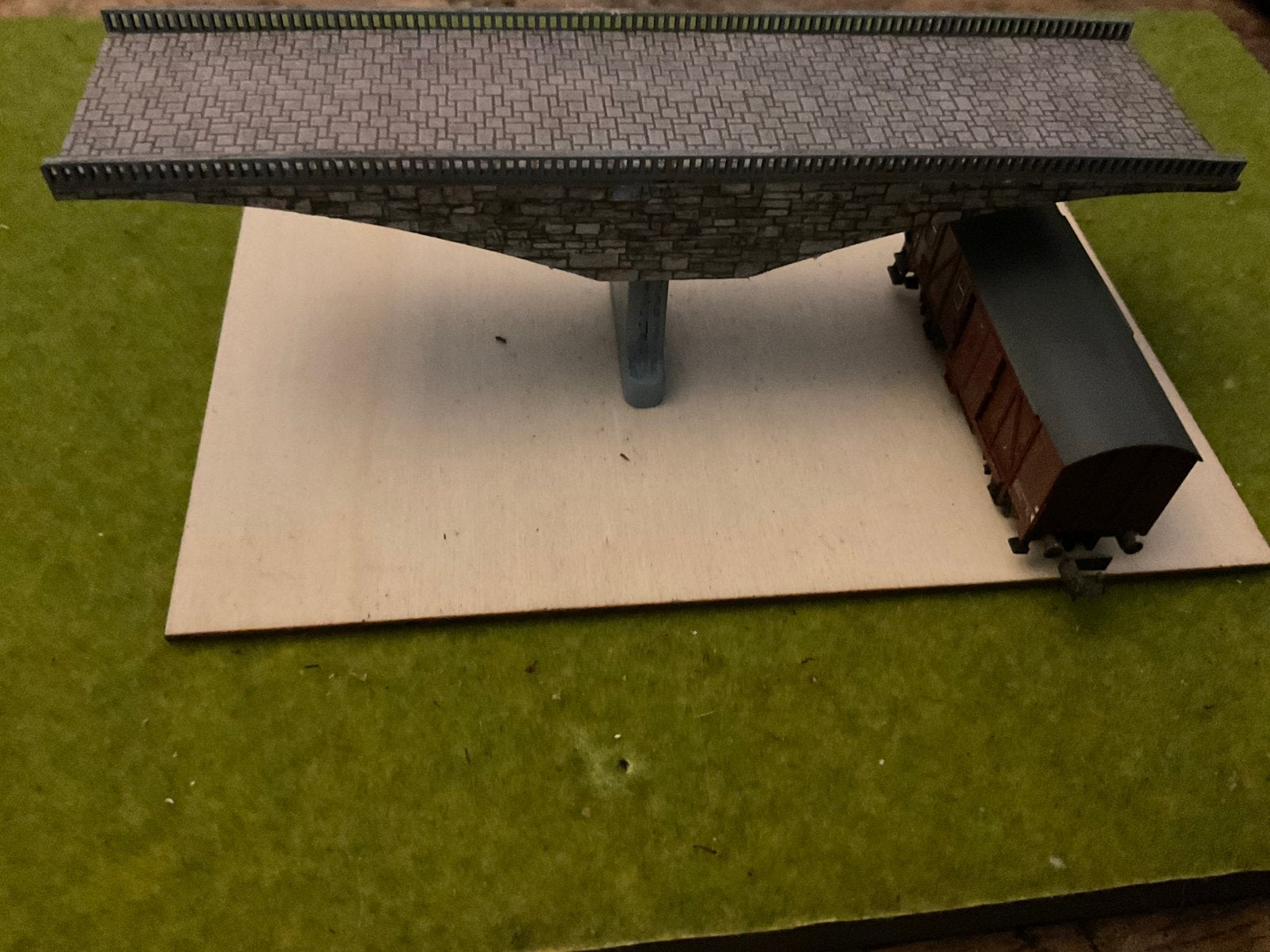 N spoor viaduct bouwpakket.Ook maatwerk mogelijk., Overige merken, Gelijkstroom of Wisselstroom, Brug, Tunnel of Gebouw, Nieuw
