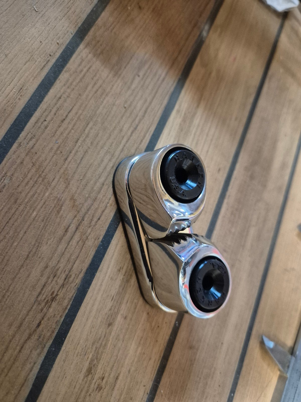 Harken cleat 85mm nieuw, Ophalen of Verzenden, Nieuw, Dekbeslag, Zeilboot