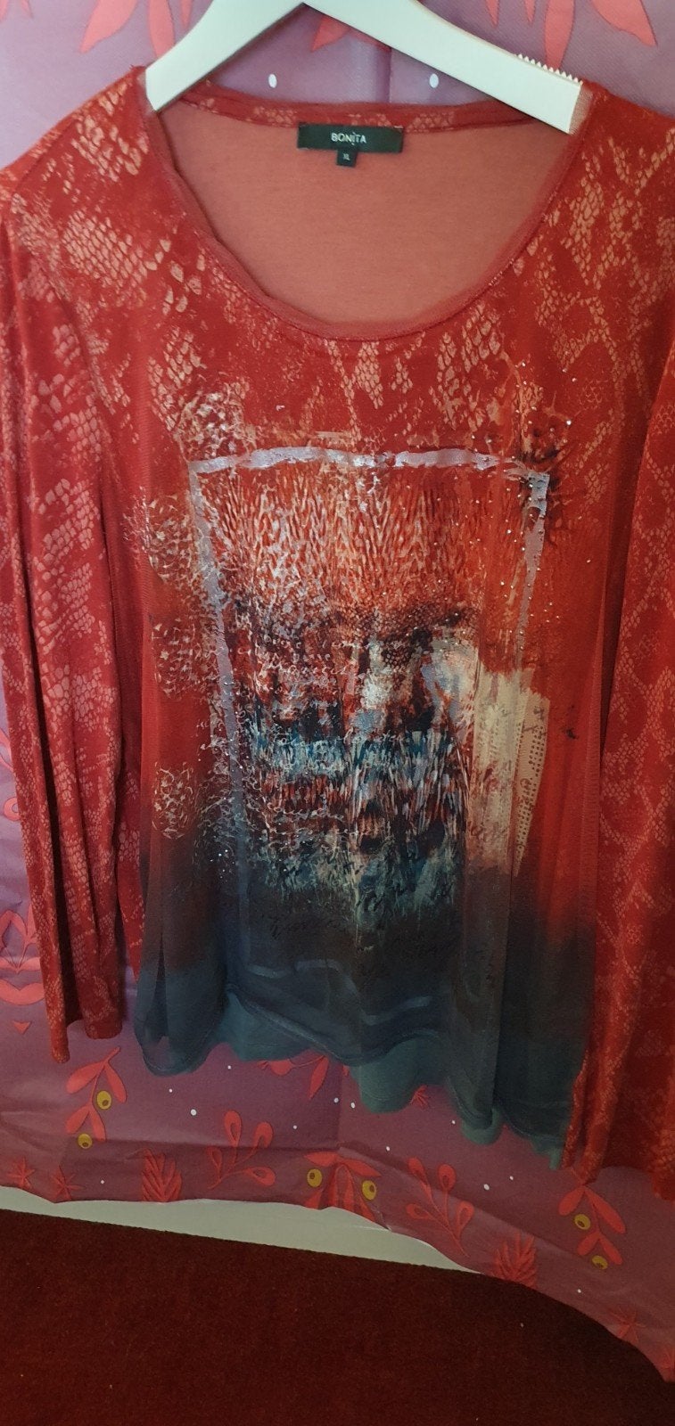 Bonita shirt met lange mouwen, maat XL, Verzenden, Maat 46/48 (XL) of groter, Bonita, Lange mouw