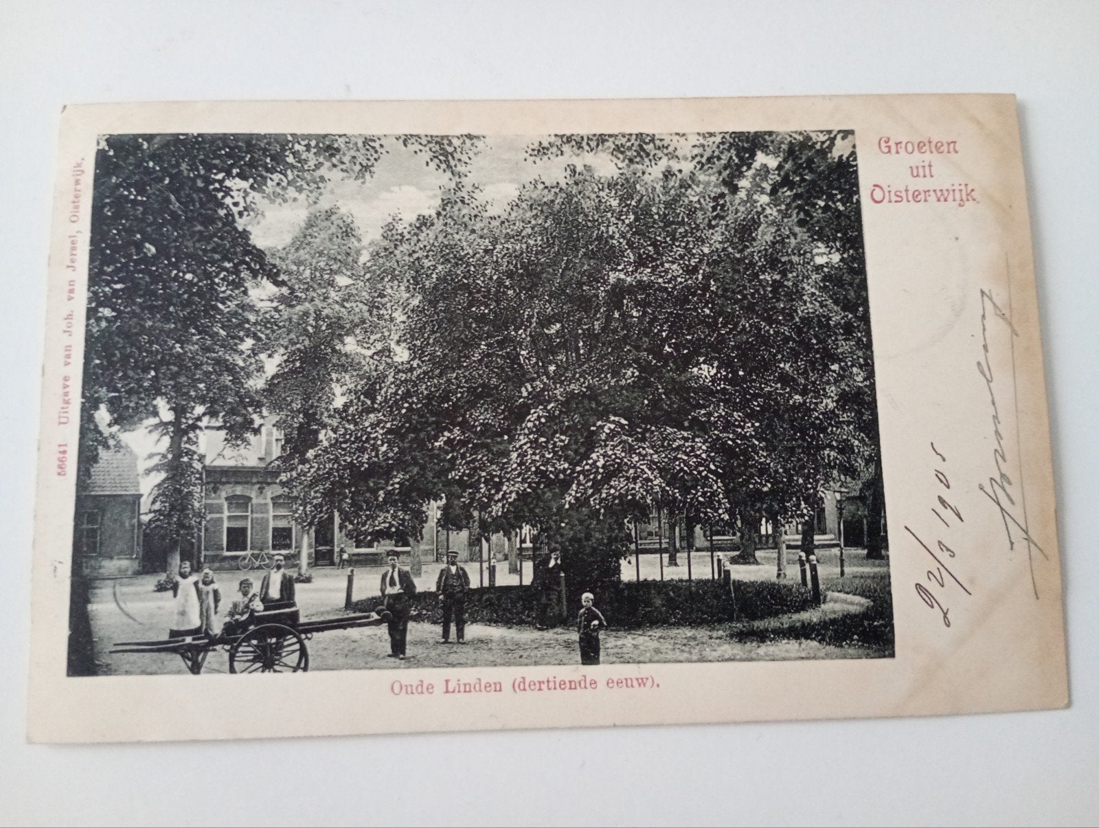 Oisterwijk 1905, Ophalen of Verzenden, Voor 1920, Gelopen, Noord-Brabant
