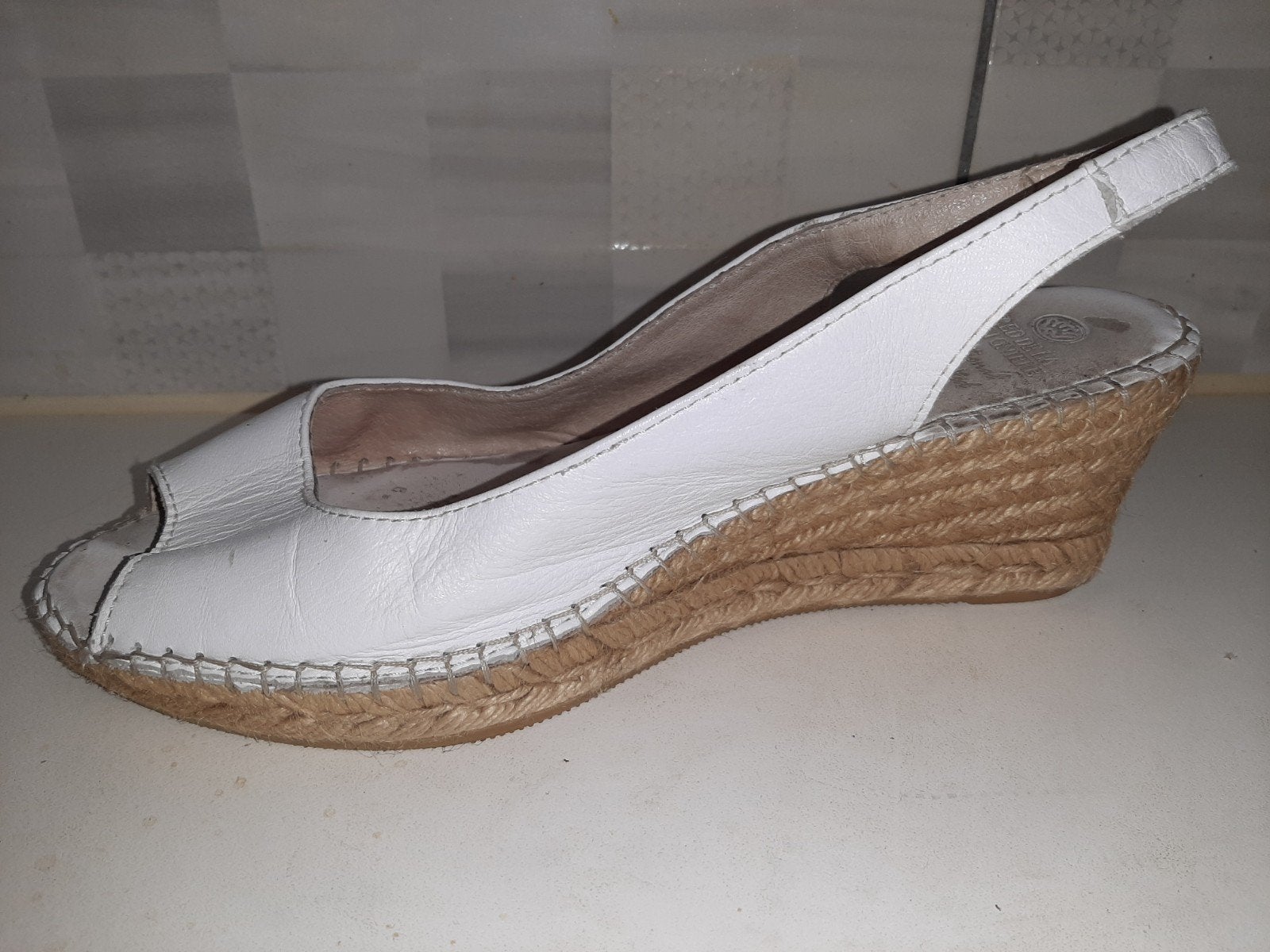 FRED DE LA BRETONIERE espadrilles, Fred de la Bretoniere, Verzenden, Wit, Sandalen of Muiltjes