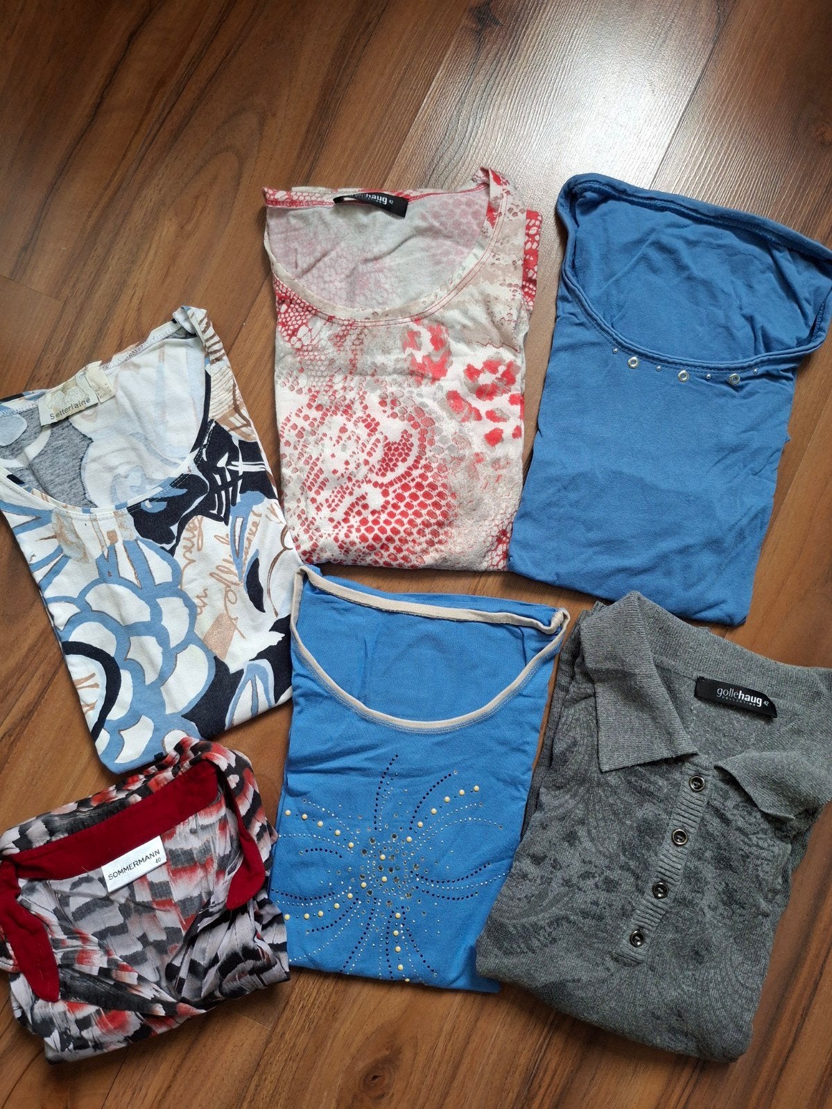5 leuke dames shirts / trui  (+ gratis blouse), Ophalen of Verzenden, Gedragen
