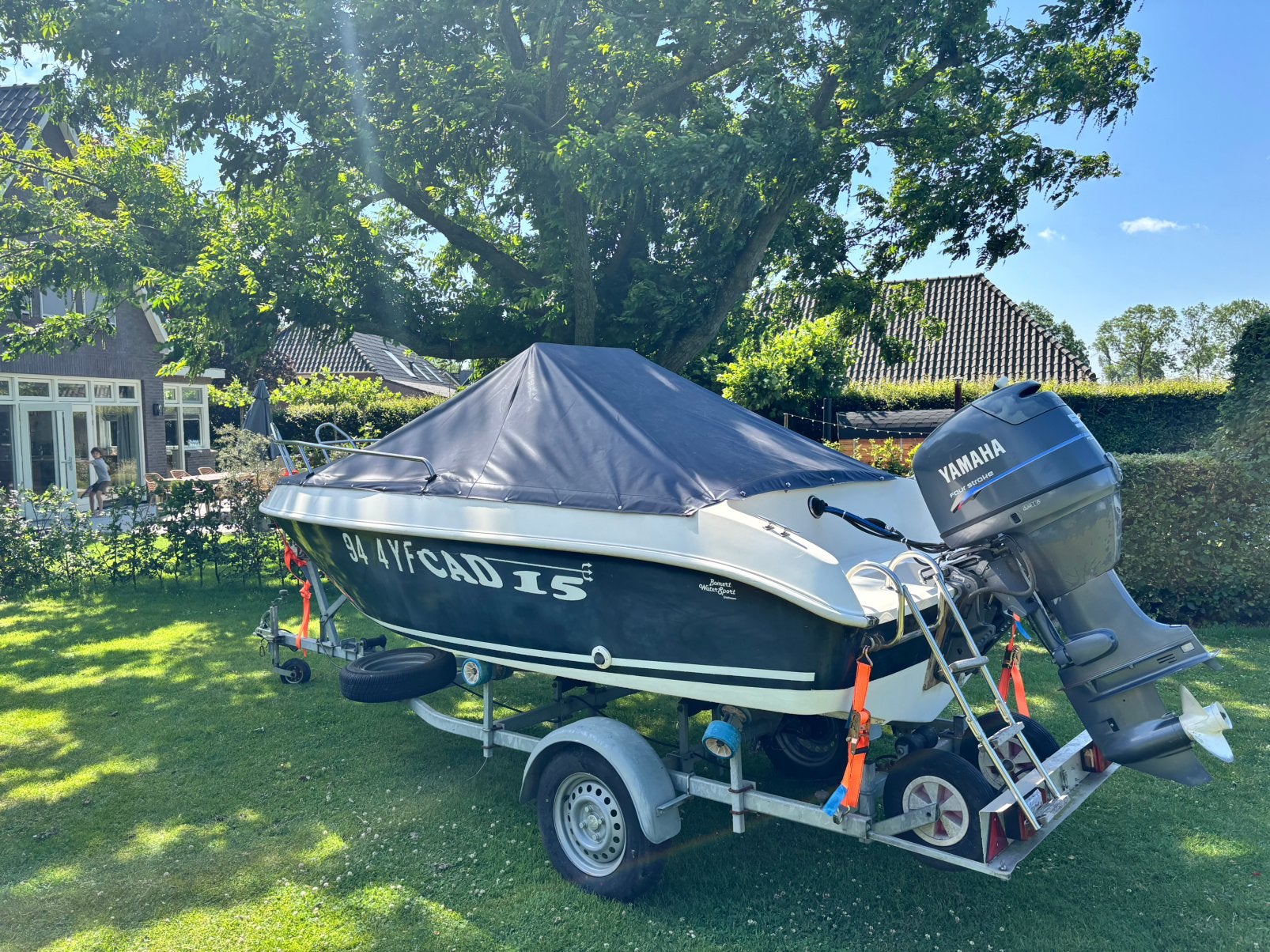 Console boot Cad15 + trailer + vaarklaar + goed onderhouden, Ophalen, Overige merken, Gebruikt, 6 m