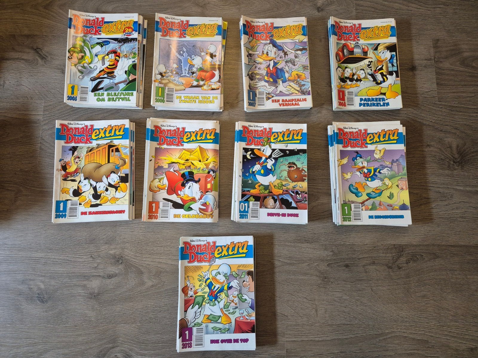 Donald Duck extra, Complete serie of reeks, Ophalen, Gelezen, Europa