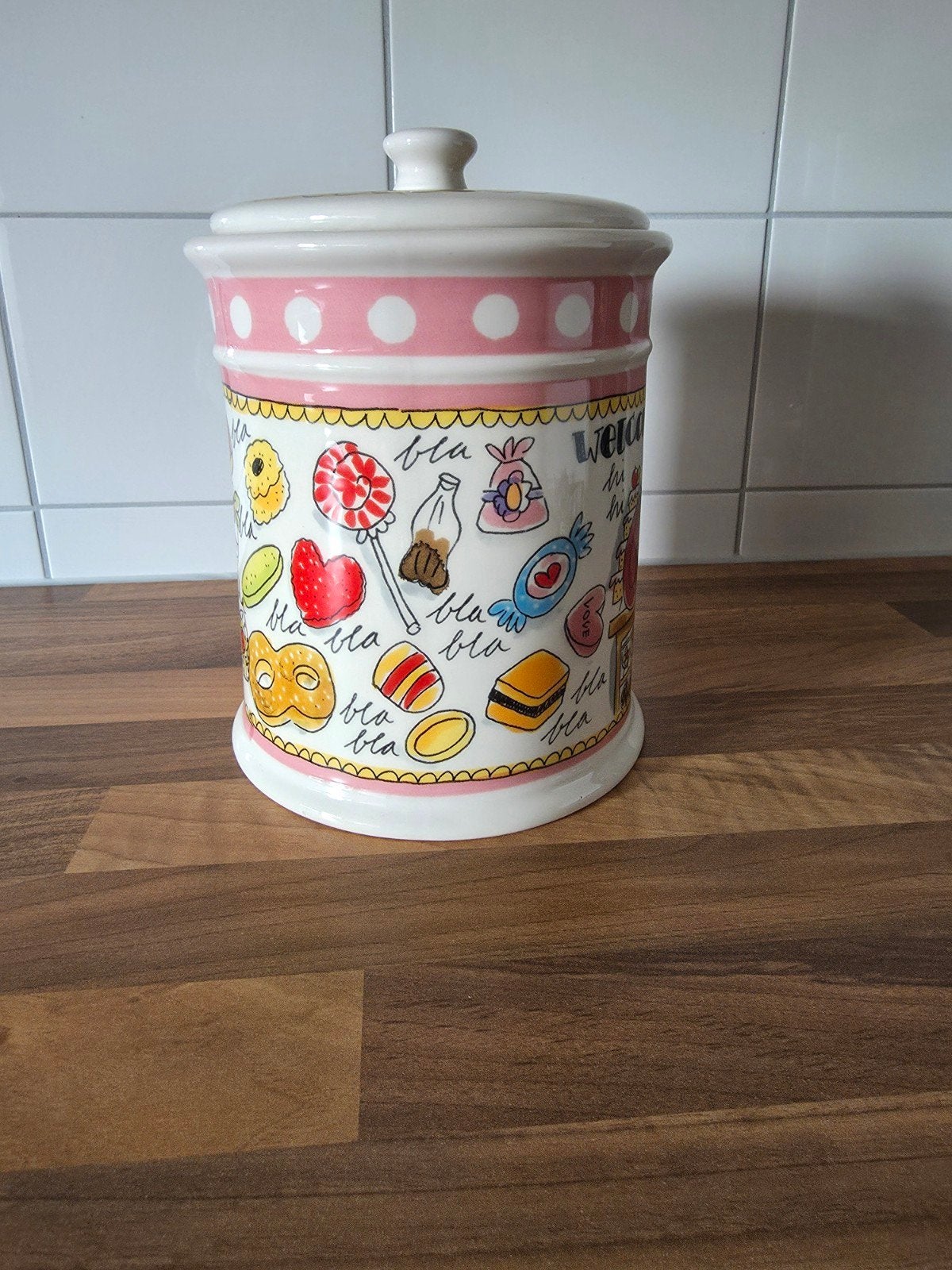 Snoeppot van blond amsterdam, Ophalen