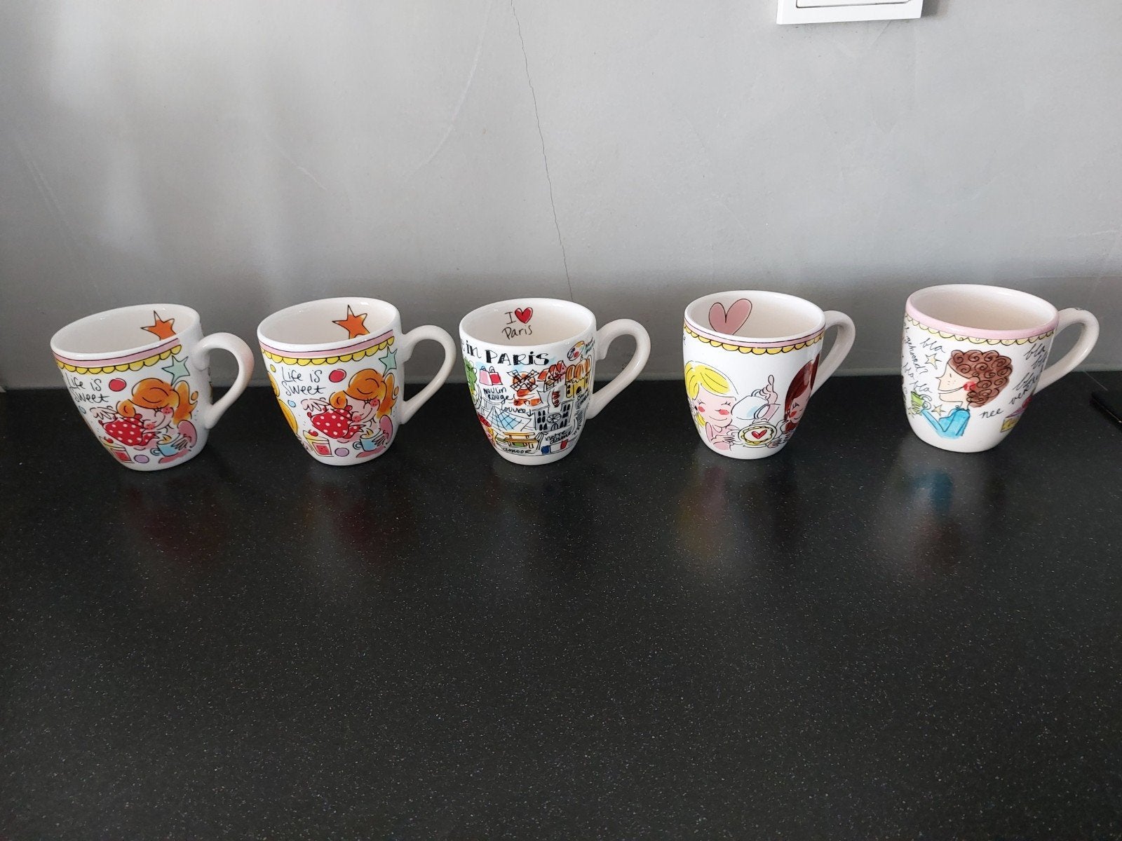 Blond Amsterdam koffiekopjes, Ophalen of Verzenden, Modern, Kop(pen) en/of Schotel(s), Aardewerk