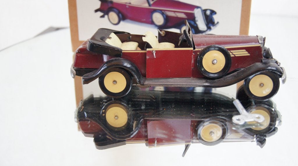 Vintage blikken speelgoedauto, Ophalen of Verzenden