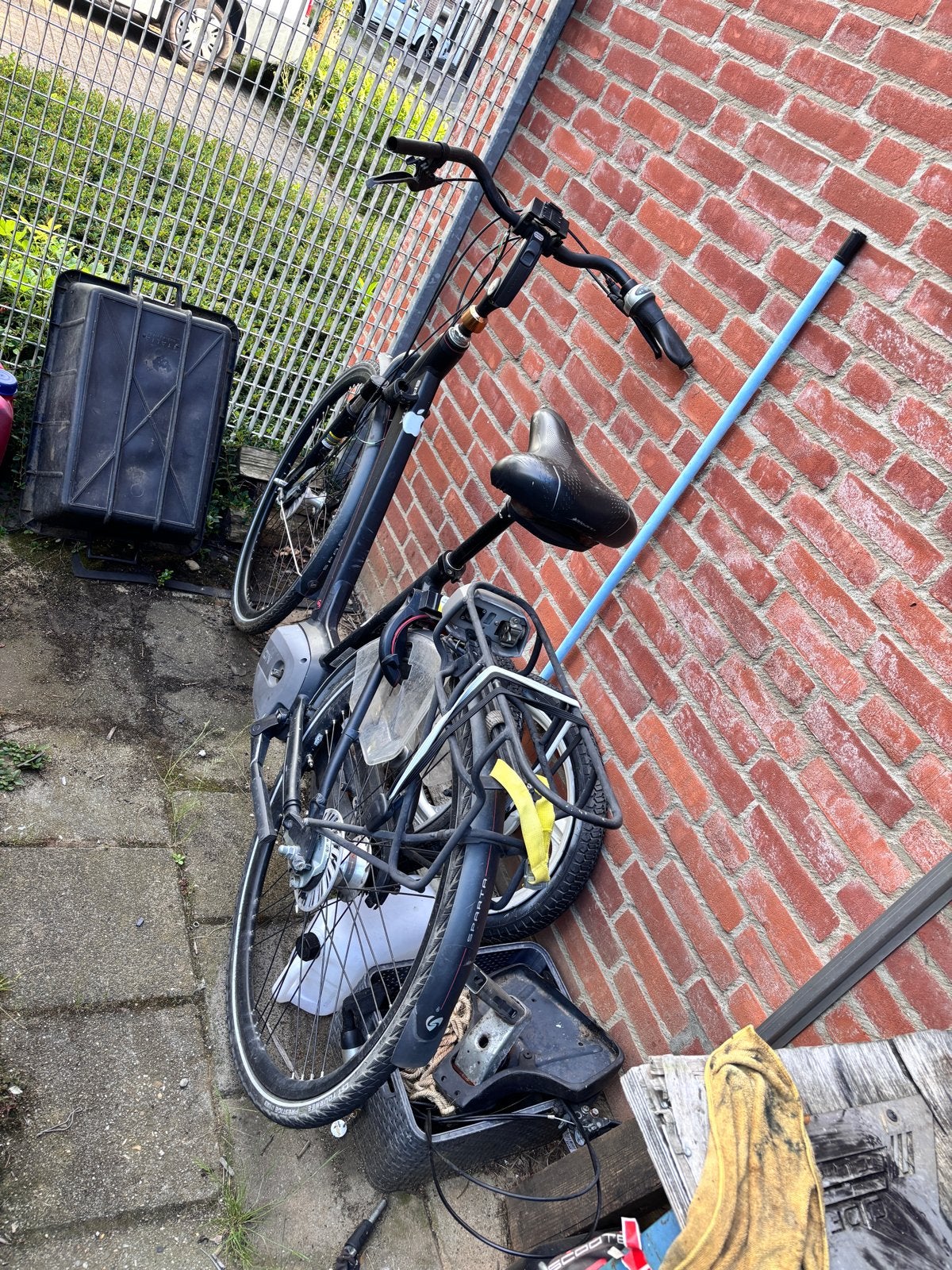 Sparta Ion elektrische fiets in onderdelen met 2 accu's, Ophalen of Verzenden, Gebruikt, 50 km per accu of meer, Sparta