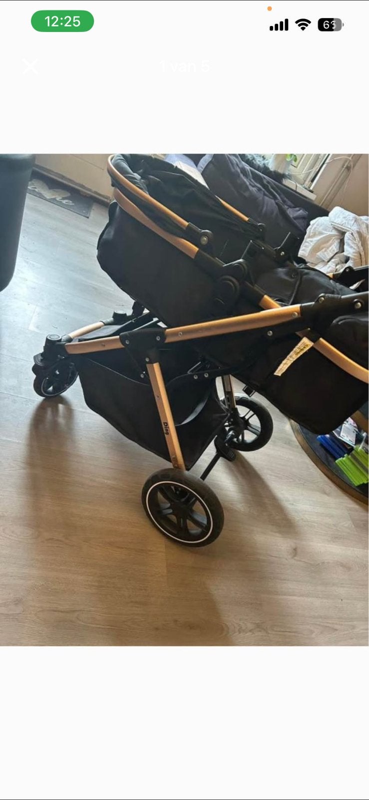 Kinderwagen, Kinderen en Baby's, Kinderwagens en Combinaties, Ophalen, Zo goed als nieuw, Overige merken