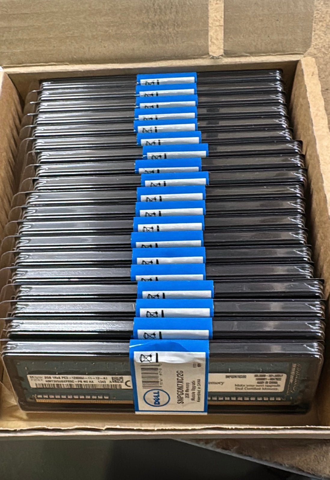 19x Dell DDR3 dimm pc3 12800u 2GB Nieuw in verpakking!, Ophalen of Verzenden, Zo goed als nieuw
