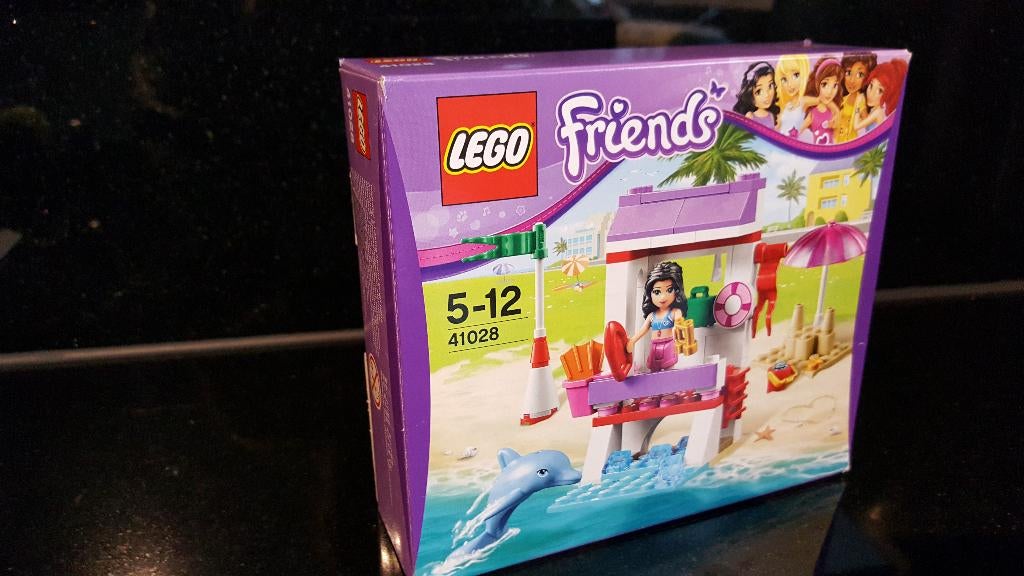 LEGO Friends Emma's Reddingspost - 41028 compleet, Lego, Friends, Ophalen of Verzenden, Zo goed als nieuw