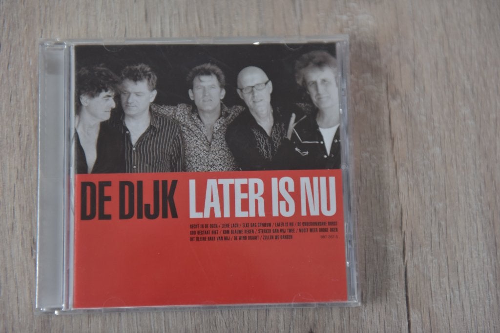 DE DIJK -- LATER IS NU 12 geweldige nummers, Verzenden, Zo goed als nieuw, Levenslied of Smartlap