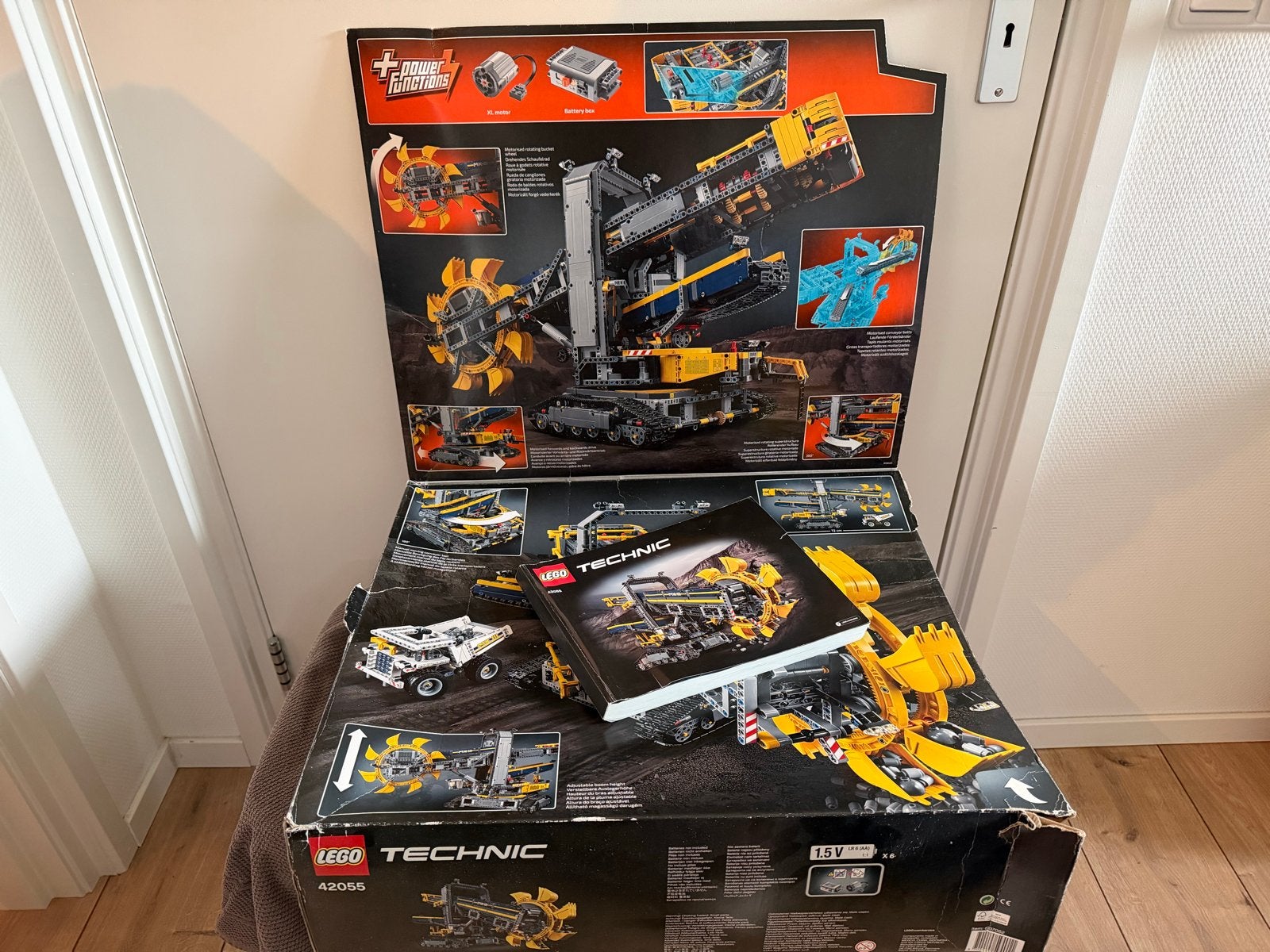 Lego Technic 42055 Emmerwiel Graafmachine, Ophalen, Gebruikt, Lego, Complete set