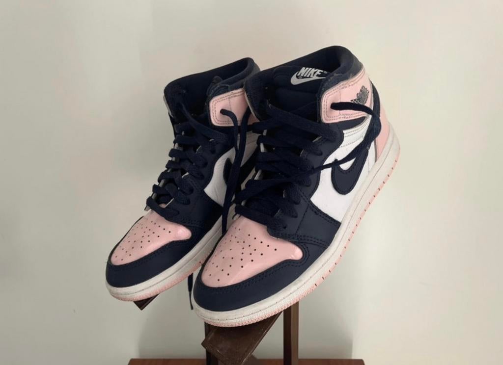 Jordan 1 High OG Bubblegum Maat 35, Kleding | Dames, Schoenen, Zo goed als nieuw, Sneakers of Gympen, Roze, Ophalen of Verzenden