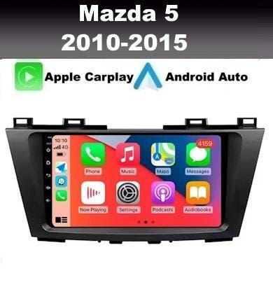 Mazda 5 2010-2015 radio navigatie apple carplay android 14, Ophalen of Verzenden, Nieuw