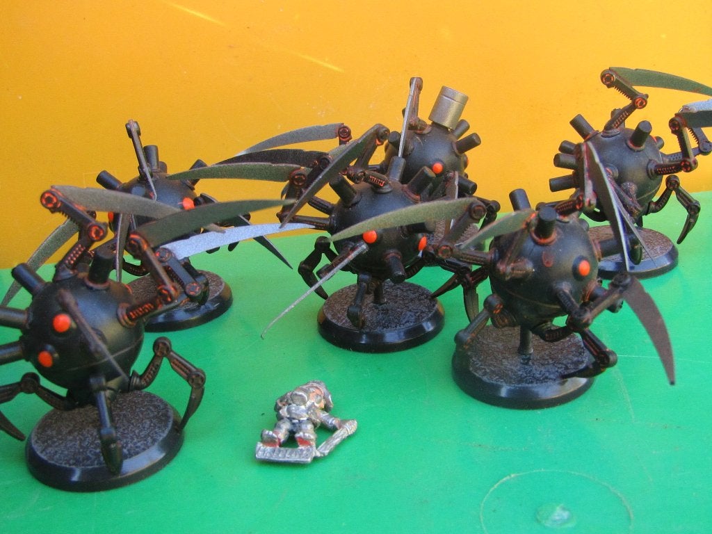 AT-43 Therian Storm Arachns, Verzenden, Zo goed als nieuw, Warhammer 40000, Figuurtje(s)