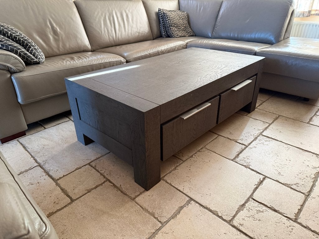 Salontafel Antraciet/Matzwart GRATIS, Ophalen, Gebruikt, Modern, Minder dan 50 cm