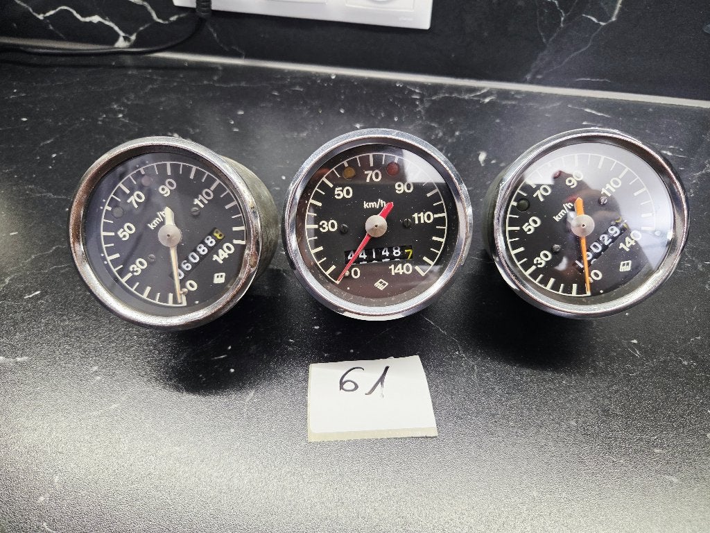 MZ ETZ-snelheidsmeter (DDR), MZ ETZ speedometer (DDR), Ophalen of Verzenden, Overige merken