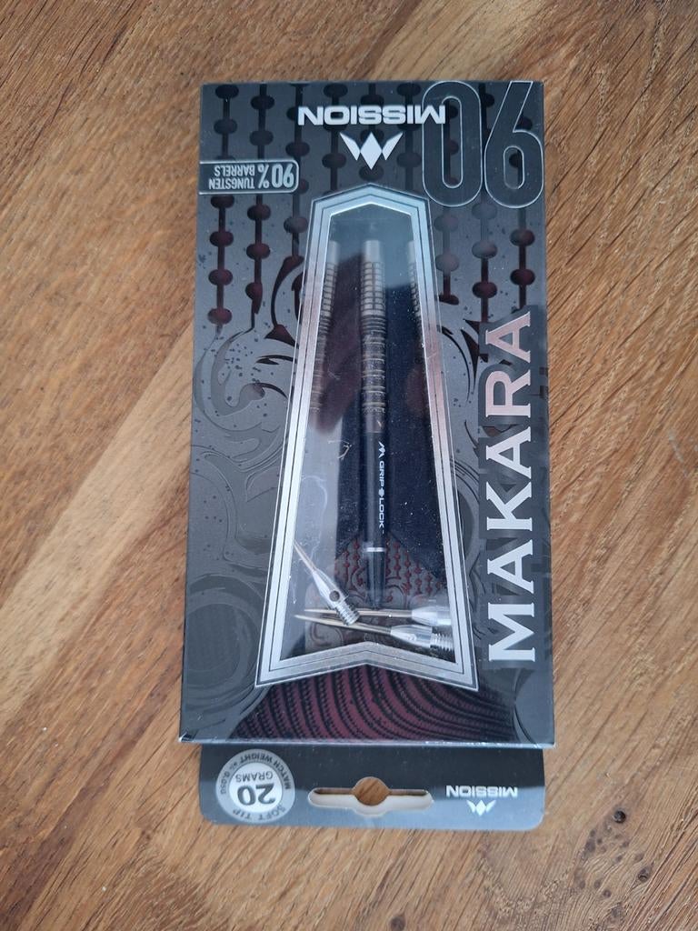 Mission Makara 06 Darts 90% Tungsten 20 gram Soft Tip, Ophalen of Verzenden, Nieuw, Pijlen, Soft tip