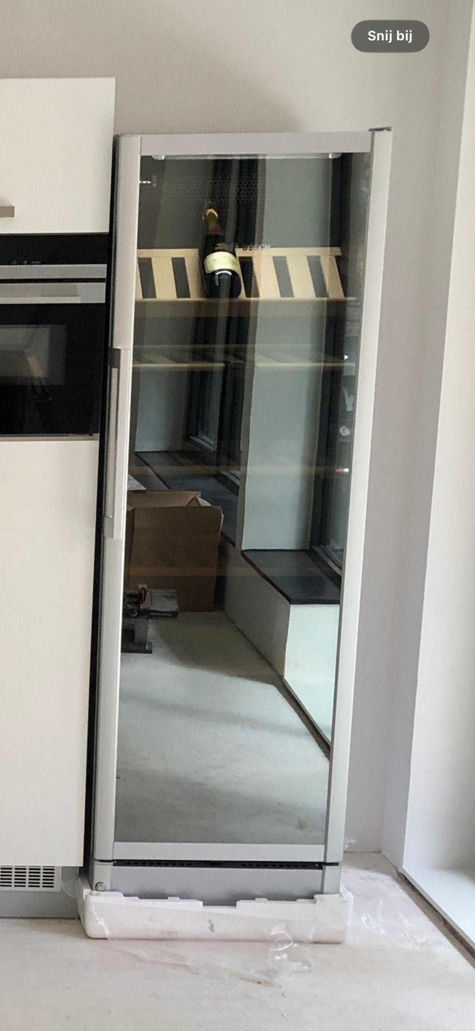 Bosch Wijnklimaatkast 186cm, Ophalen, 200 liter of meer, 160 cm of meer, 45 tot 60 cm