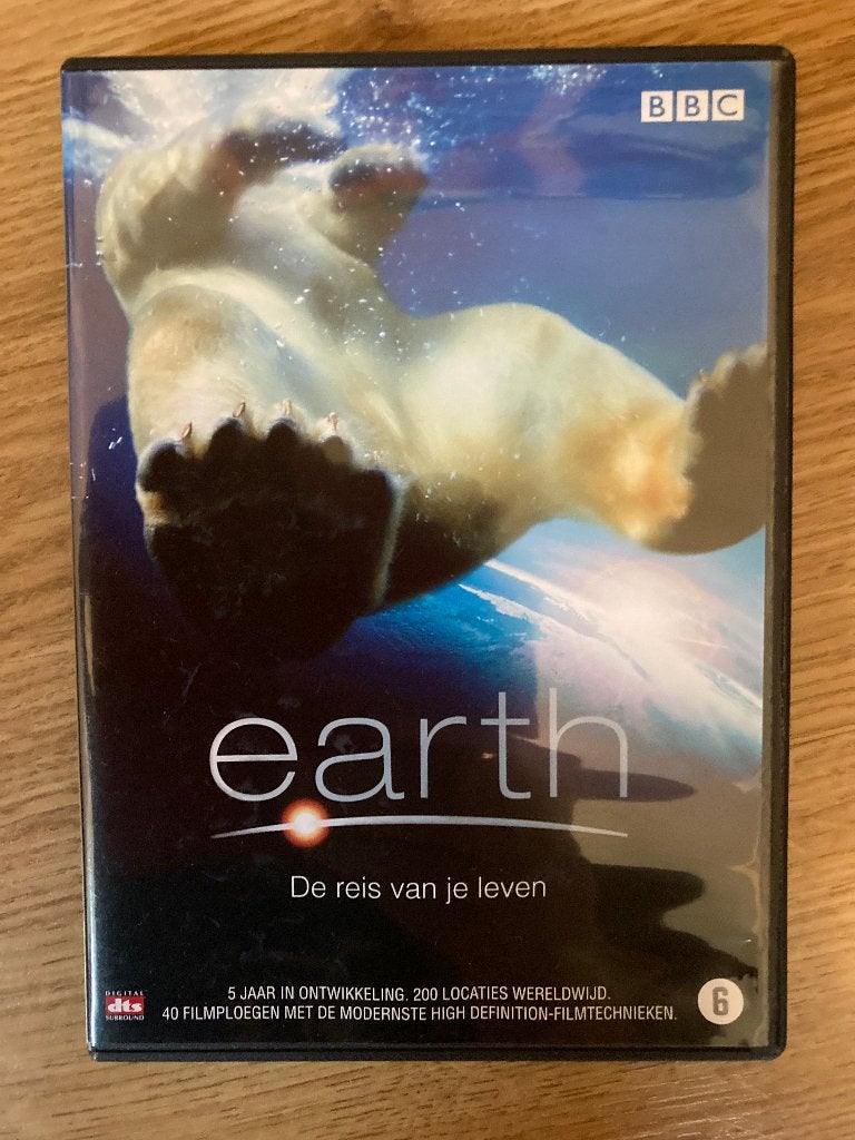 DVD Earth - De reis van je leven (BBC Earth), Alle leeftijden, Ophalen of Verzenden, Zo goed als nieuw, Natuur