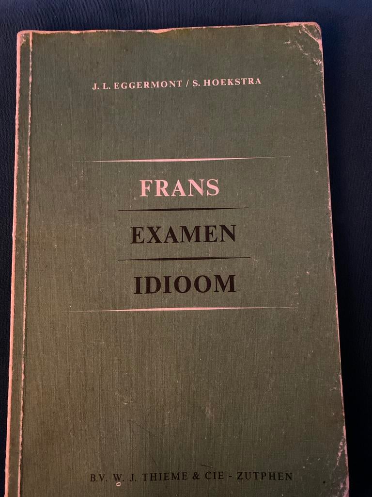Frans Examen Idioom - J.L. Eggermont / S. Hoekstra, Ophalen of Verzenden, Gelezen, Non-fictie