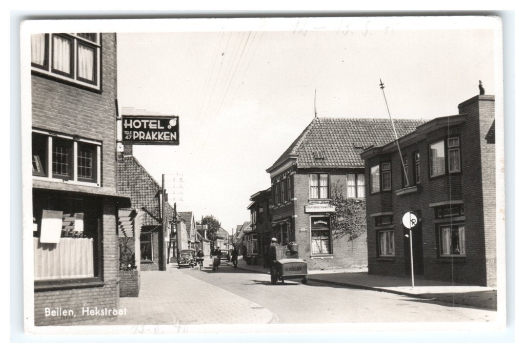 Beilen, Hekstraat, Verzenden, 1940 tot 1960, Ongelopen, Drenthe