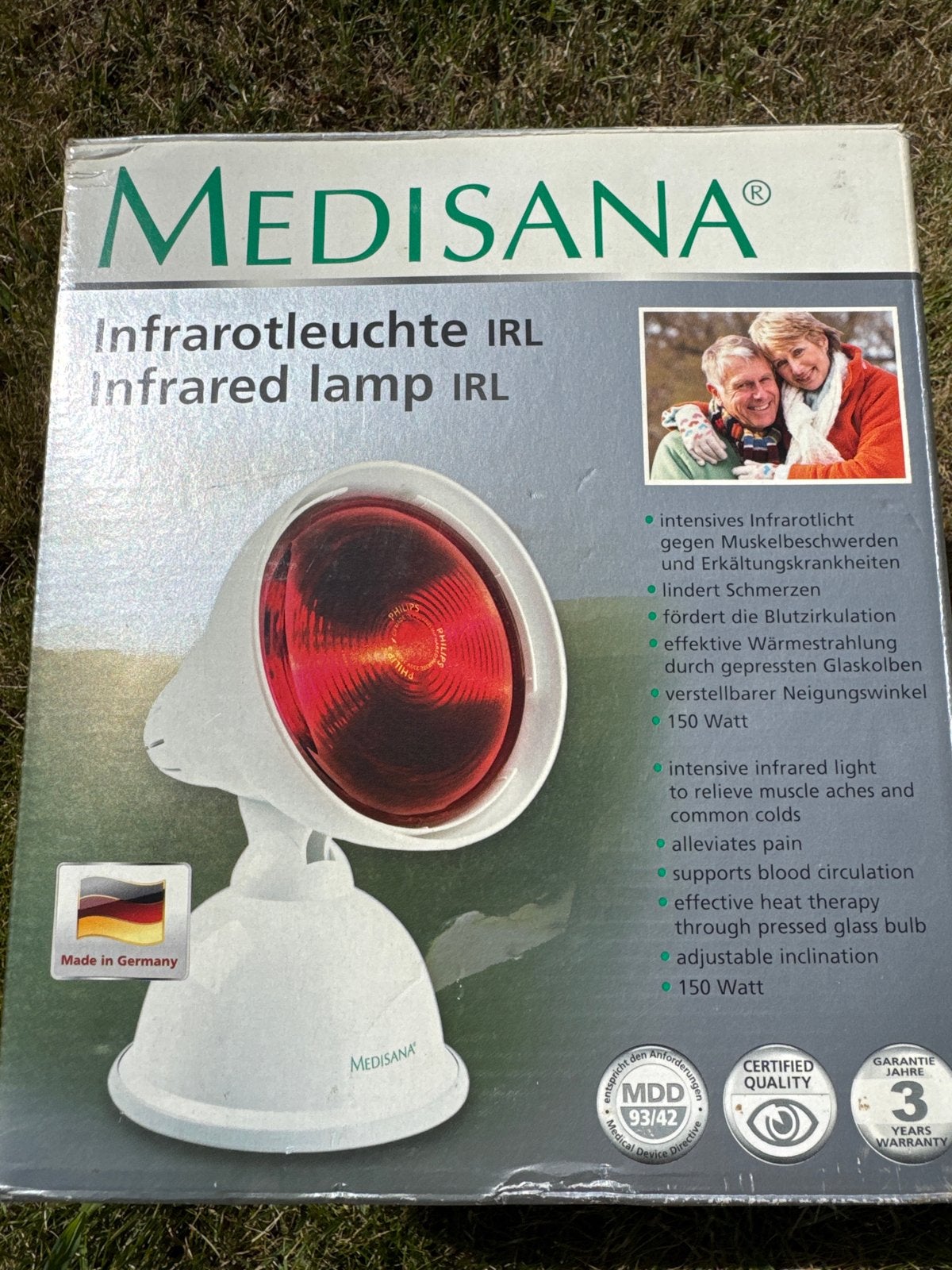 Medisana Infraroodlamp IRL - Nieuw in doos, Ophalen, Nieuw, Overige typen