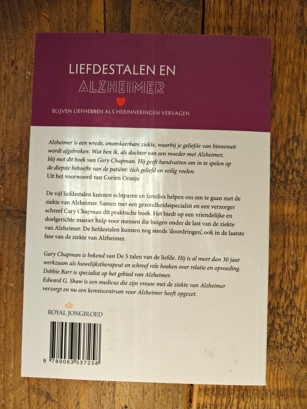 Liefdes talen en Alzheimer., Boeken, Ophalen of Verzenden