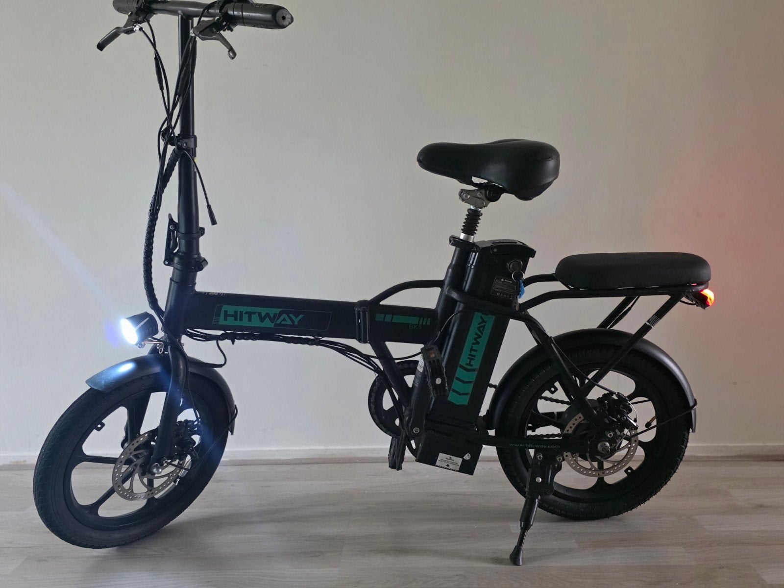 Hitway BK5 opvouwbare elektrische fiets, Fietsen en Brommers, Ophalen, Zo goed als nieuw, Overige merken