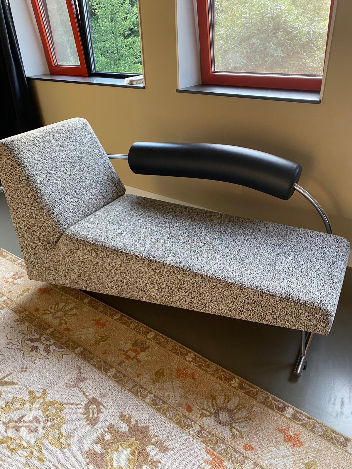 Prachtige Chaise Longue Karel Doorman (Rob Eckhardt 1970), Eenpersoons, 150 tot 200 cm, 75 tot 100 cm, Ophalen of Verzenden