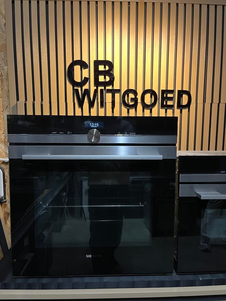 Siemens IQ700 serie set combi oven magnetron + solo oven, Witgoed en Apparatuur, Ovens, Ophalen, 60 cm of meer, Refurbished, Oven met grill