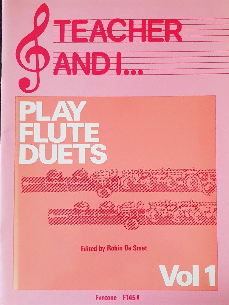 Bladmuziek / Teacher and I Vol. 1 Play Flute Duets, Les of Cursus, Ophalen of Verzenden, Populair, Nieuw
