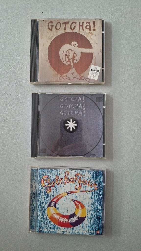 3 CD's van Gotcha! (Lowlands + Gotcha! + Four It), Ophalen of Verzenden, Zo goed als nieuw, Album