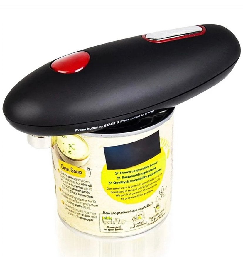Nieuwe automatische blik opener draadloos, Overige typen, Ophalen of Verzenden, Nieuw, Zwart
