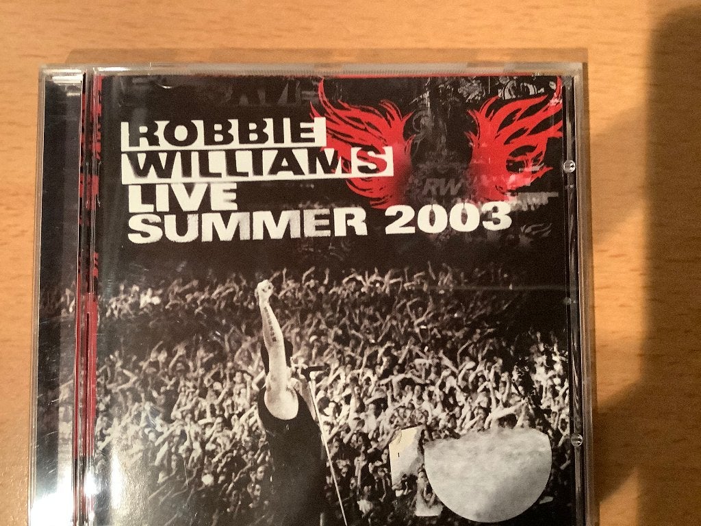 Robbie Williams – Live Summer 2003, Inclusief boekje, Pop, Ophalen of Verzenden, Zo goed als nieuw