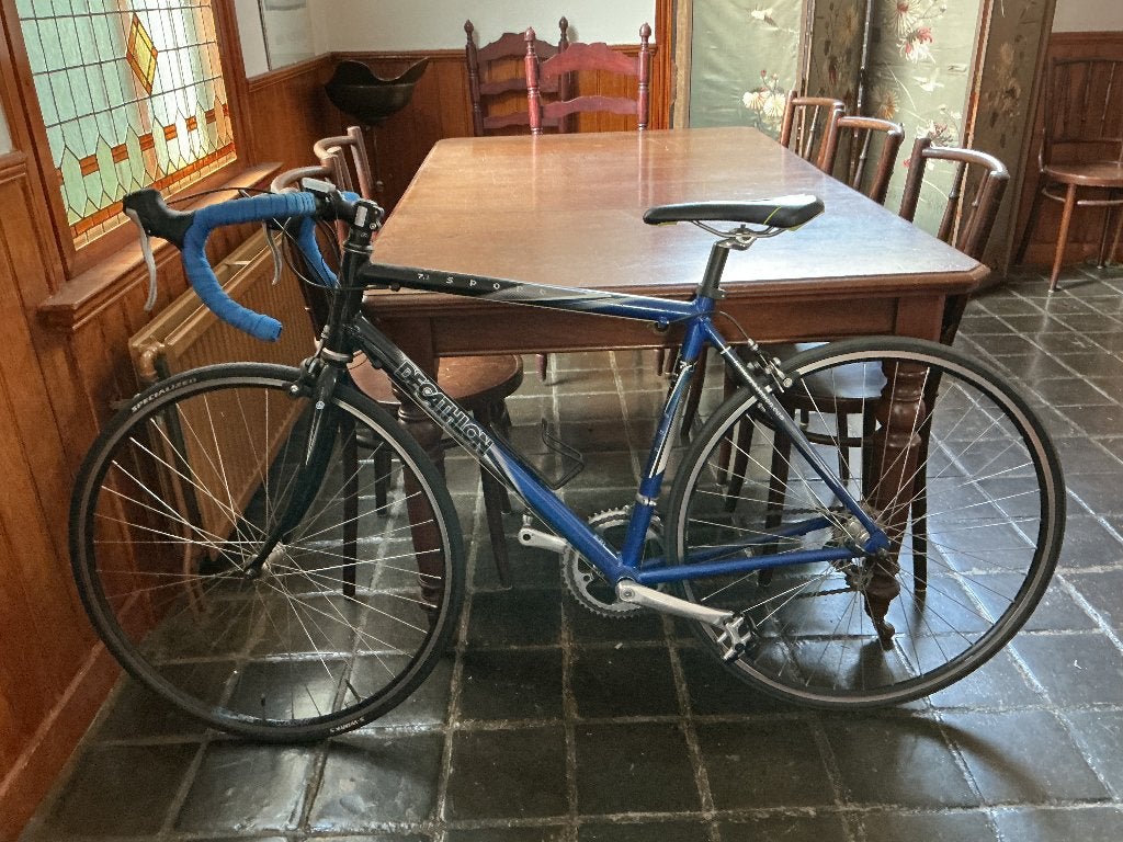 Racefiets Decathlon 7.1 sport, Gebruikt, Velgrem, Aluminium, 49 tot 53 cm