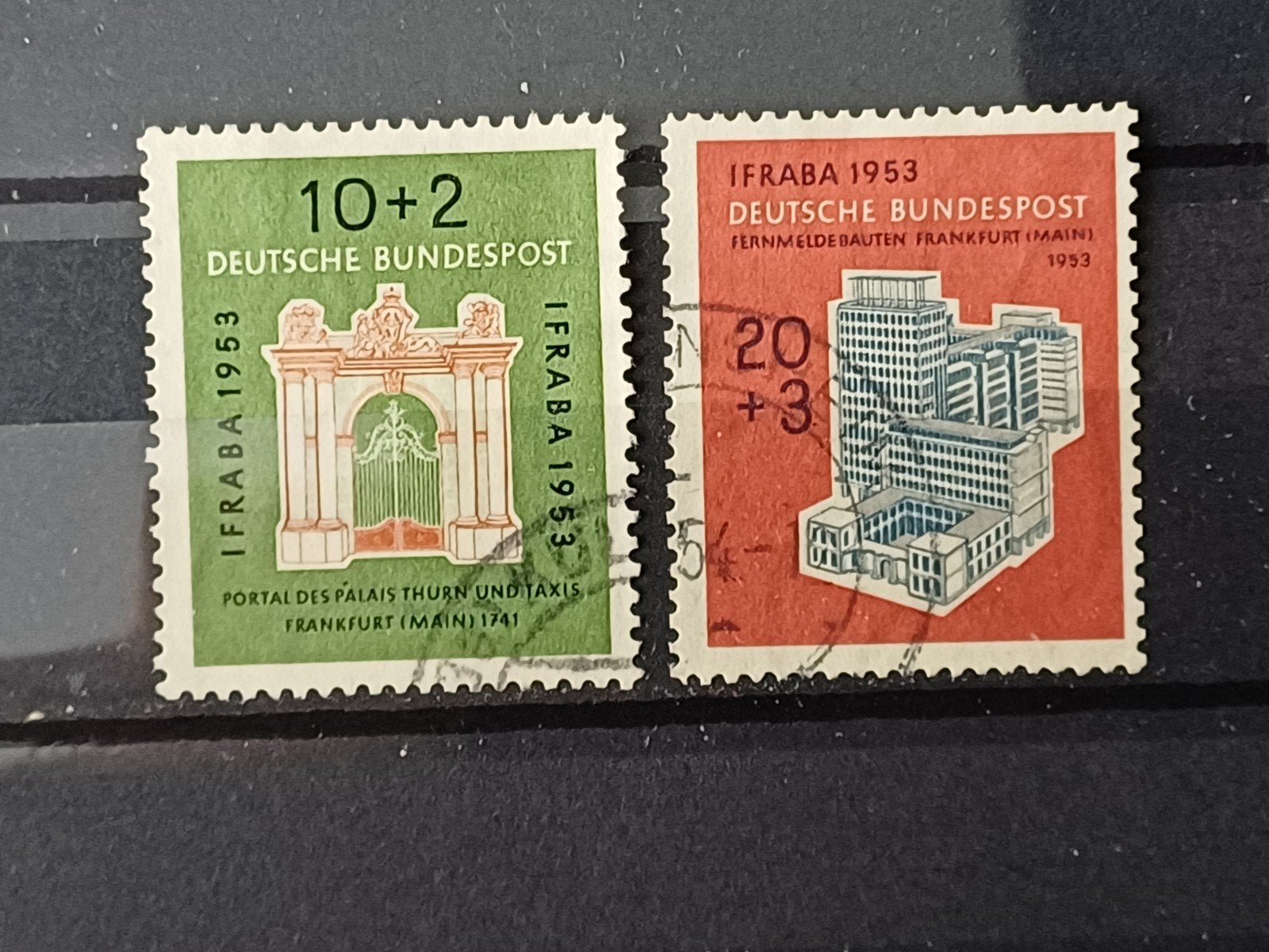 BRD 171-172 gestempeld, Postzegels en Munten, Postzegels | Europa | Duitsland, Ophalen of Verzenden, BRD, Gestempeld