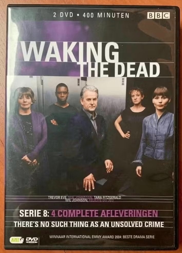 2-DVD Waking the dead; serie 8; 4 complete afleveringen; 400, Vanaf 16 jaar, Ophalen of Verzenden, Zo goed als nieuw, Detective en Krimi