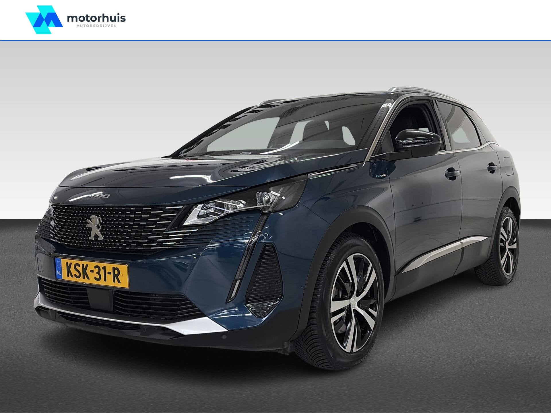 Peugeot 3008 1.6 HYbrid 225 GT, Bedrijf, Hybride Elektrisch/Benzine, 71 km/l, SUV of Terreinwagen