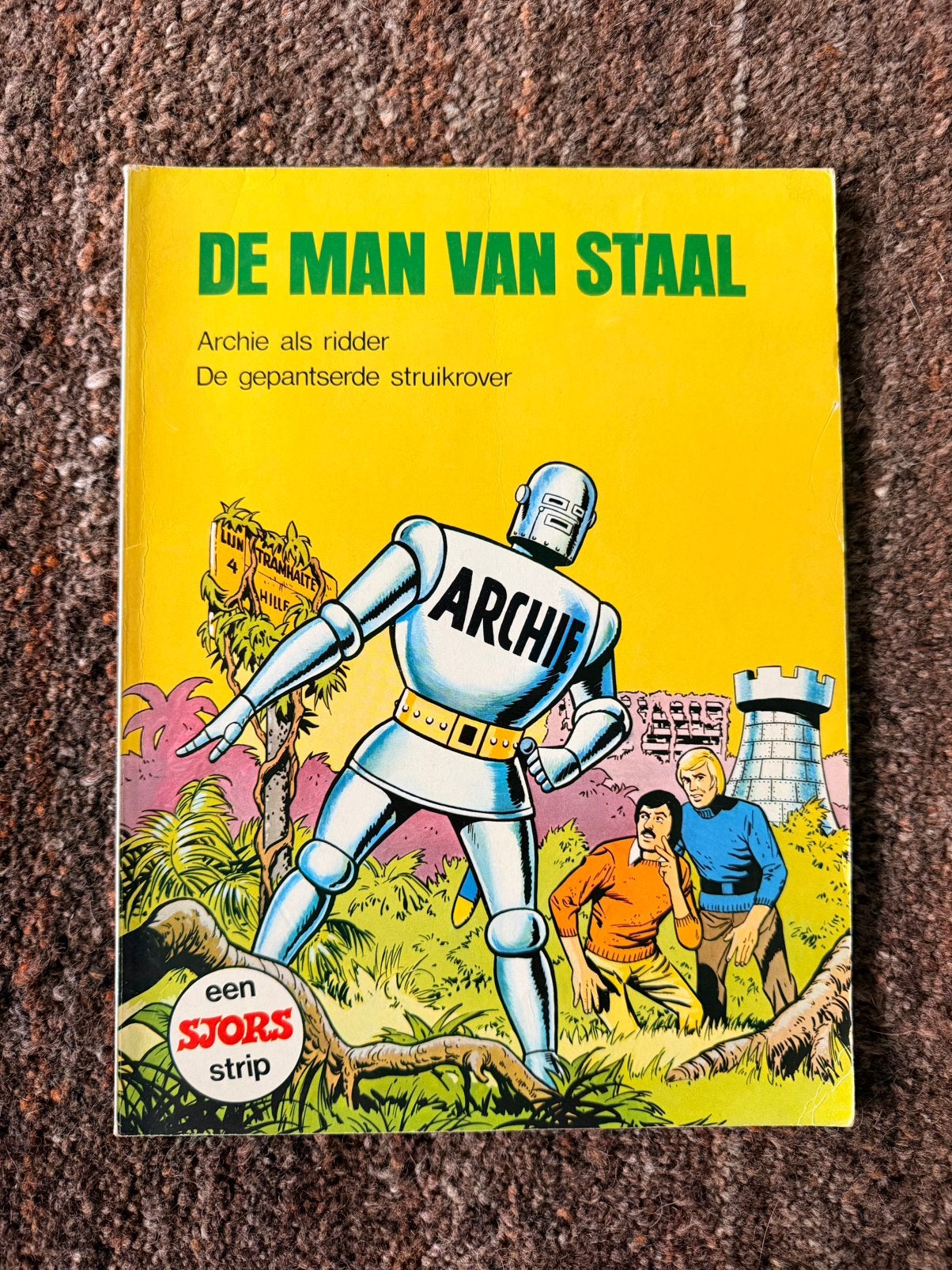 Archie de Man van Staal, Eén stripboek, Ophalen of Verzenden, Gelezen
